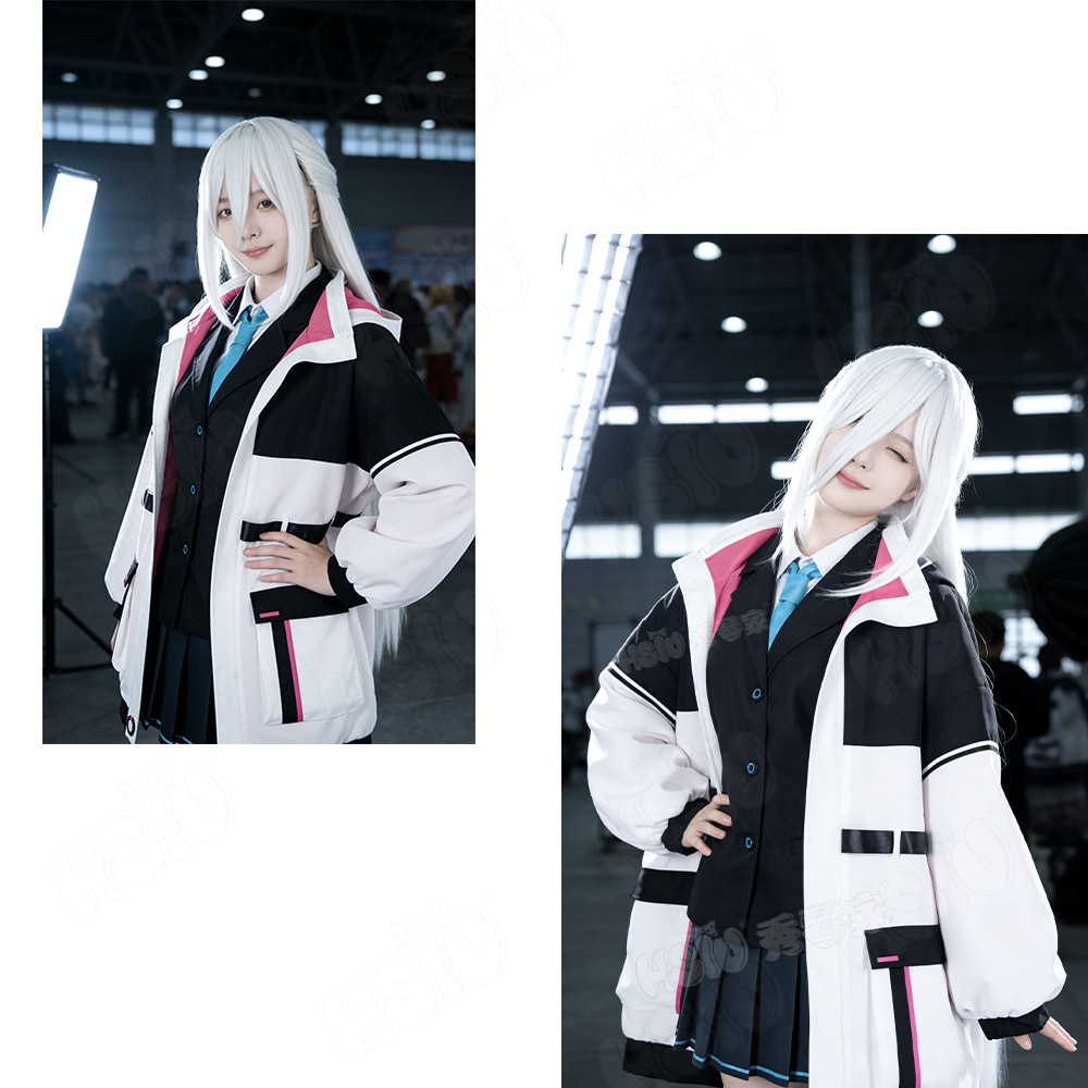 Anime Cosplay Wig Heat Resistant - Mavi Arşiv Kei Cosplay Kostüm Peruk