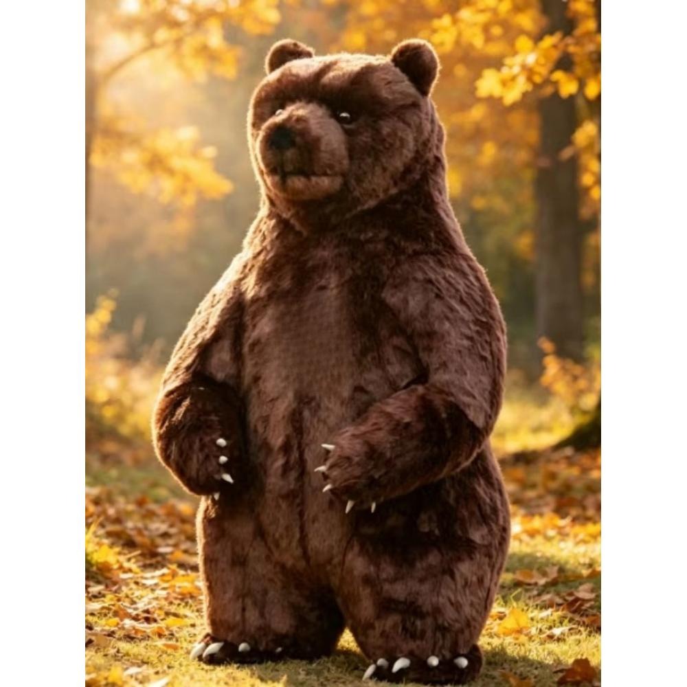 Costumes - Şişirilebilir Ayı Maskot Kostümü, Etkinlik Reklamı,