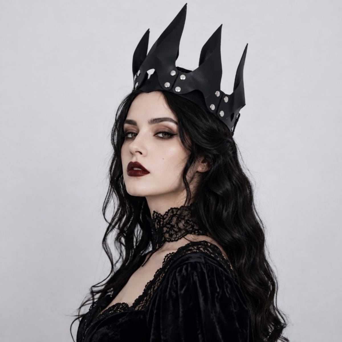 Costumes - Cadılar Bayramı Temalı Kadın Alevli Taç,