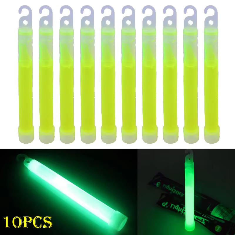Glow In The Dark Party Glasses - 1-20 adet Kancalı Işıklı Çubuklar 6