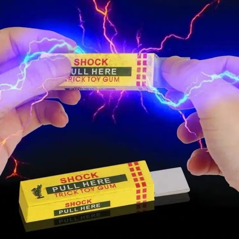 Shock Pen Prank Toy - Elektrik Şoku Şakası, Çiğnenebilir Sakız, Başını