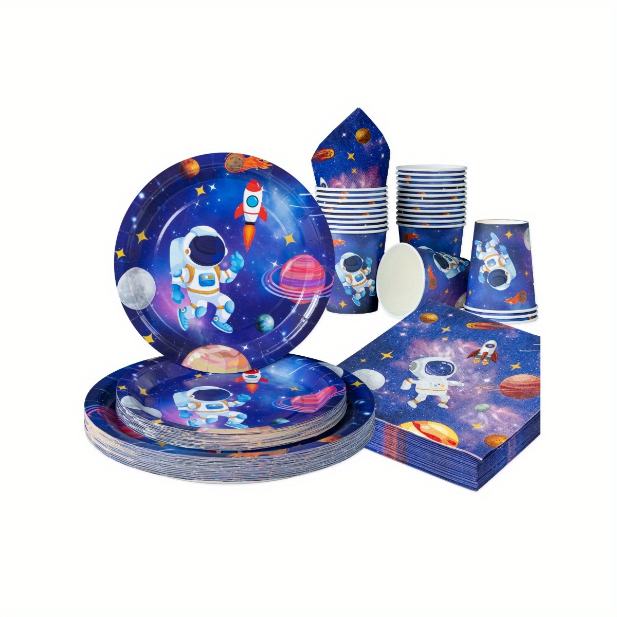 Yıldızlı Gökyüzü Astronot 25 P - Party Supplies incelemesi ve fiyatı