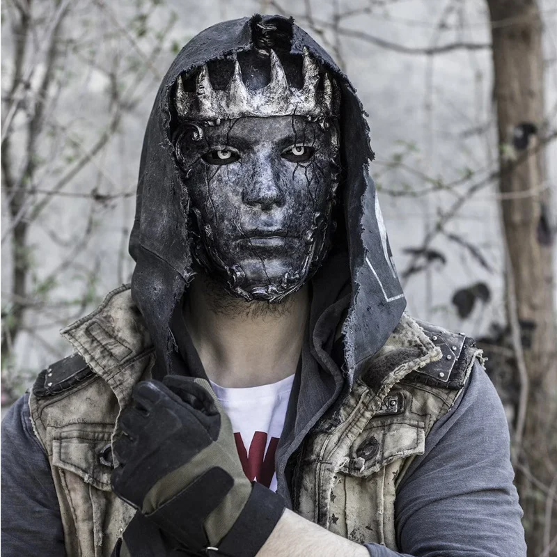 Cadılar bayramı Abyss Kral Mas - Led Purge Mask Halloween incelemesi ve fiyatı