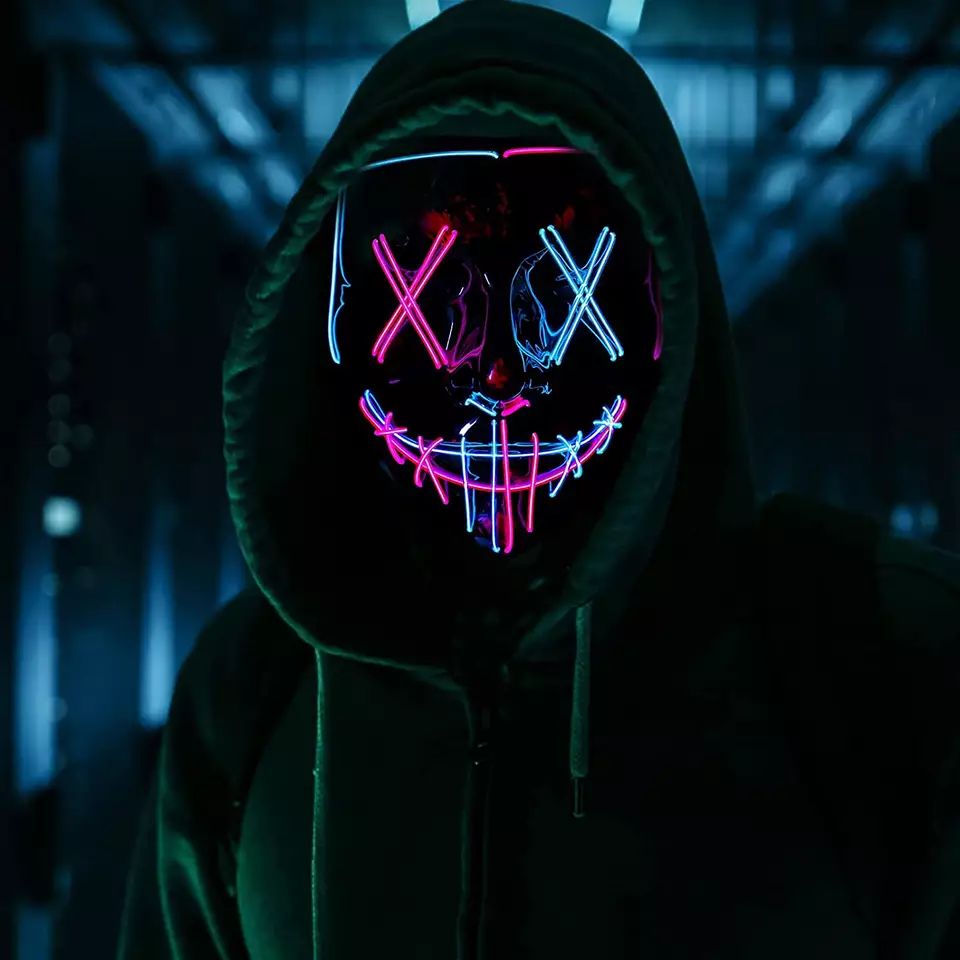 Cadılar bayramı festivali part - Led Purge Mask Halloween incelemesi ve fiyatı