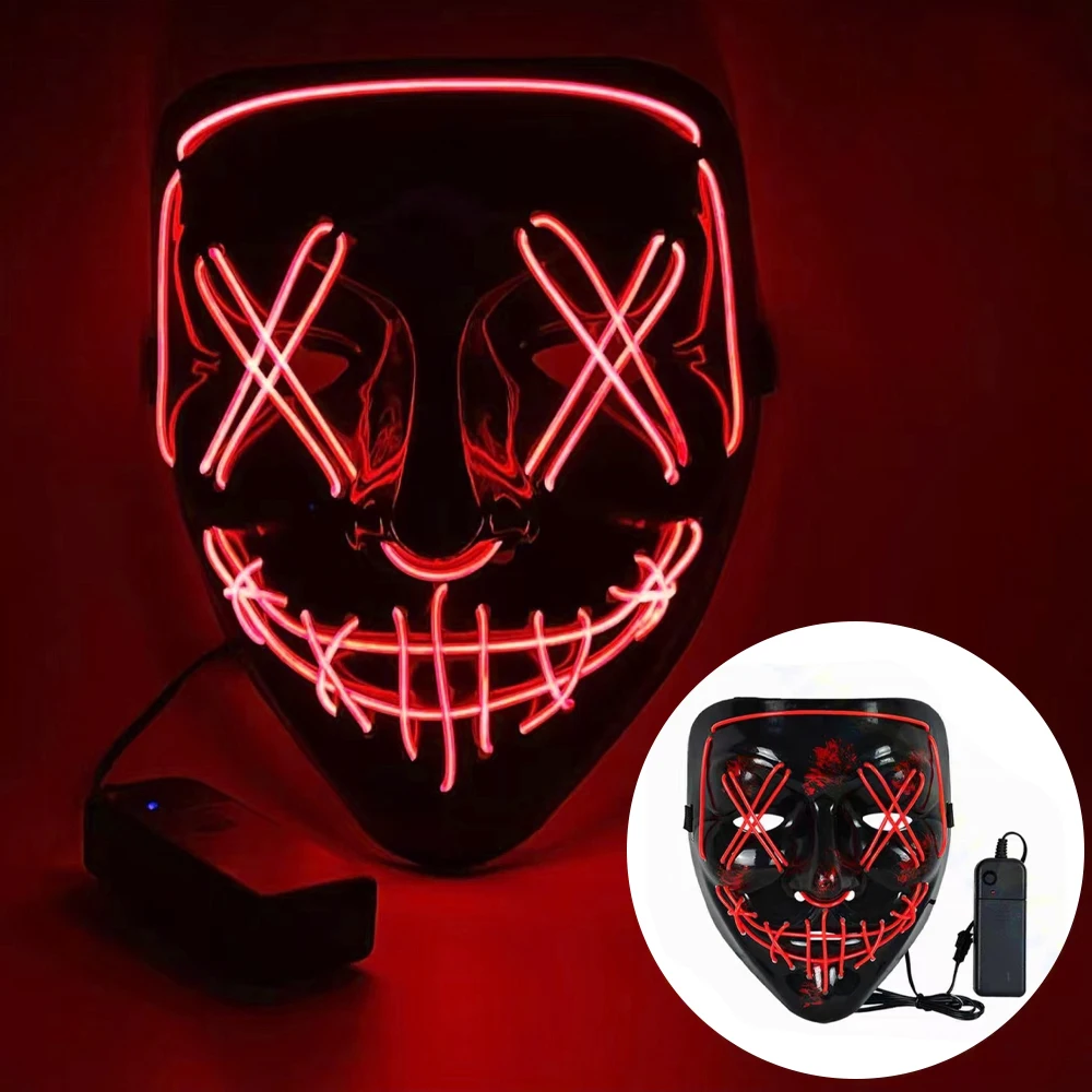 Yetişkinler ve Çocuklar İçin C - Led Purge Mask Halloween incelemesi ve fiyatı