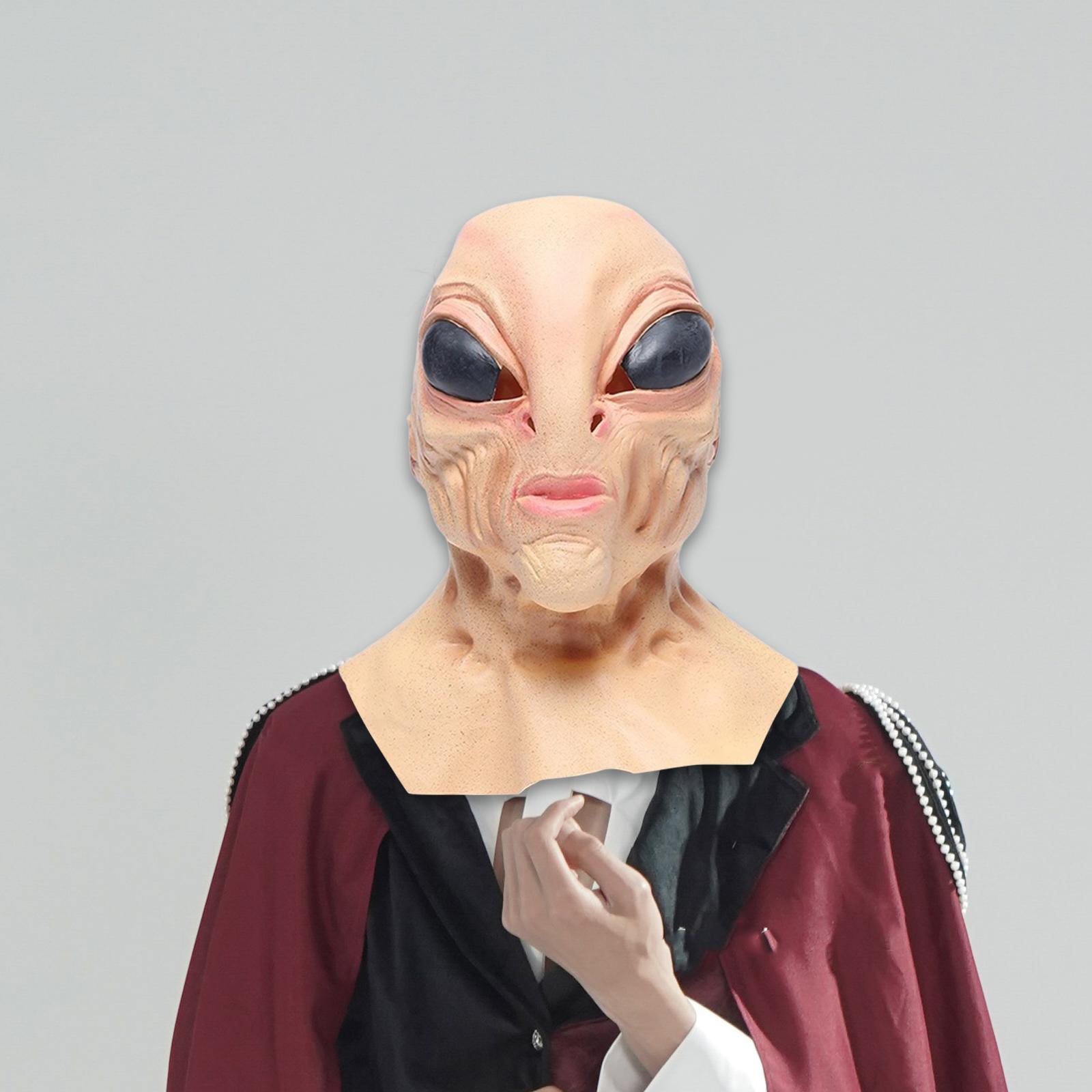 Lateks Uzaylı Maskesi, Tam Baş - Latex Alien Mask Realistic incelemesi ve fiyatı