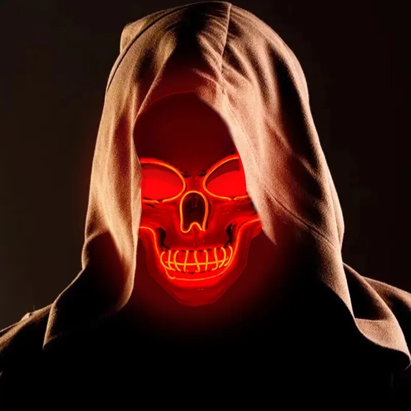 Neon maske Led ışık Up parti m - Led Purge Mask Halloween incelemesi ve fiyatı