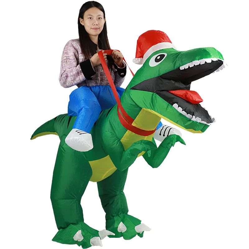 Tyrannosaurus Rex Noel Temalı  - Inflatable Dinosaur Costume Adult incelemesi ve fiyatı